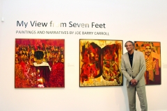 Carroll at His Exhibit Carroll at His Exhibit