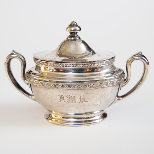 silver sugar bowl