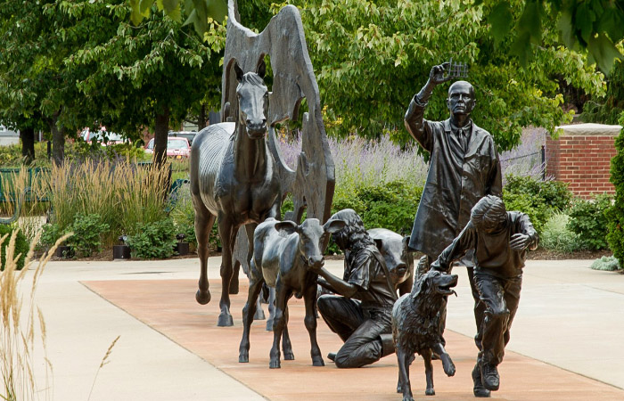 the continuum statue