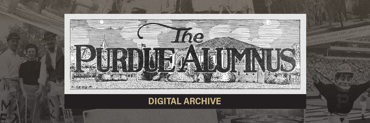 The Purdue Alumnus Digital Archive