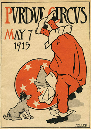 Purdue Circus poster 1917