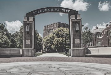Purdue's gateway arch